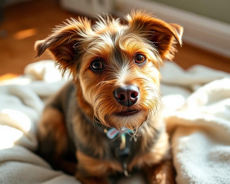 Milo, a Terrier mix